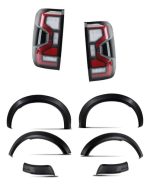 Kit Fenders + Faros Led Raptor Ford Ranger T9 23-26 Negro